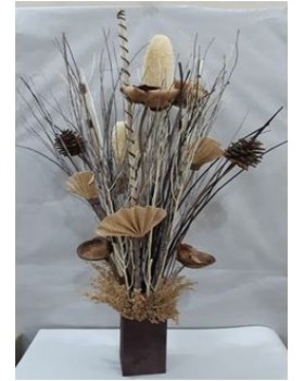 Beautiful Dried Flower Vase- Design 2